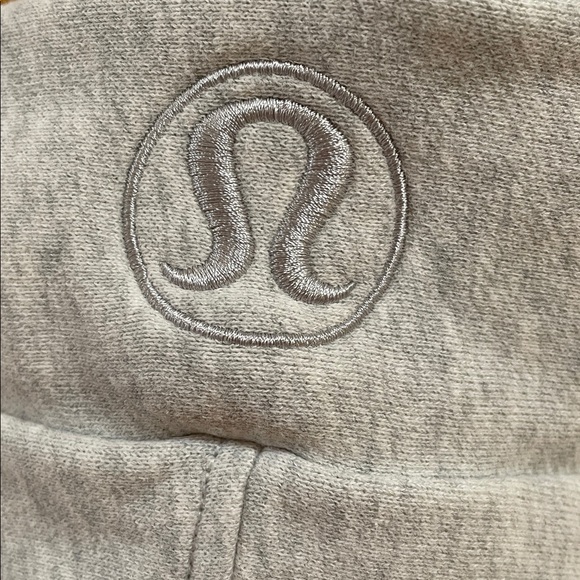 Lululemon Scuba Oversized Half-Zip Hoodie Gray - Picture 8 of 11
